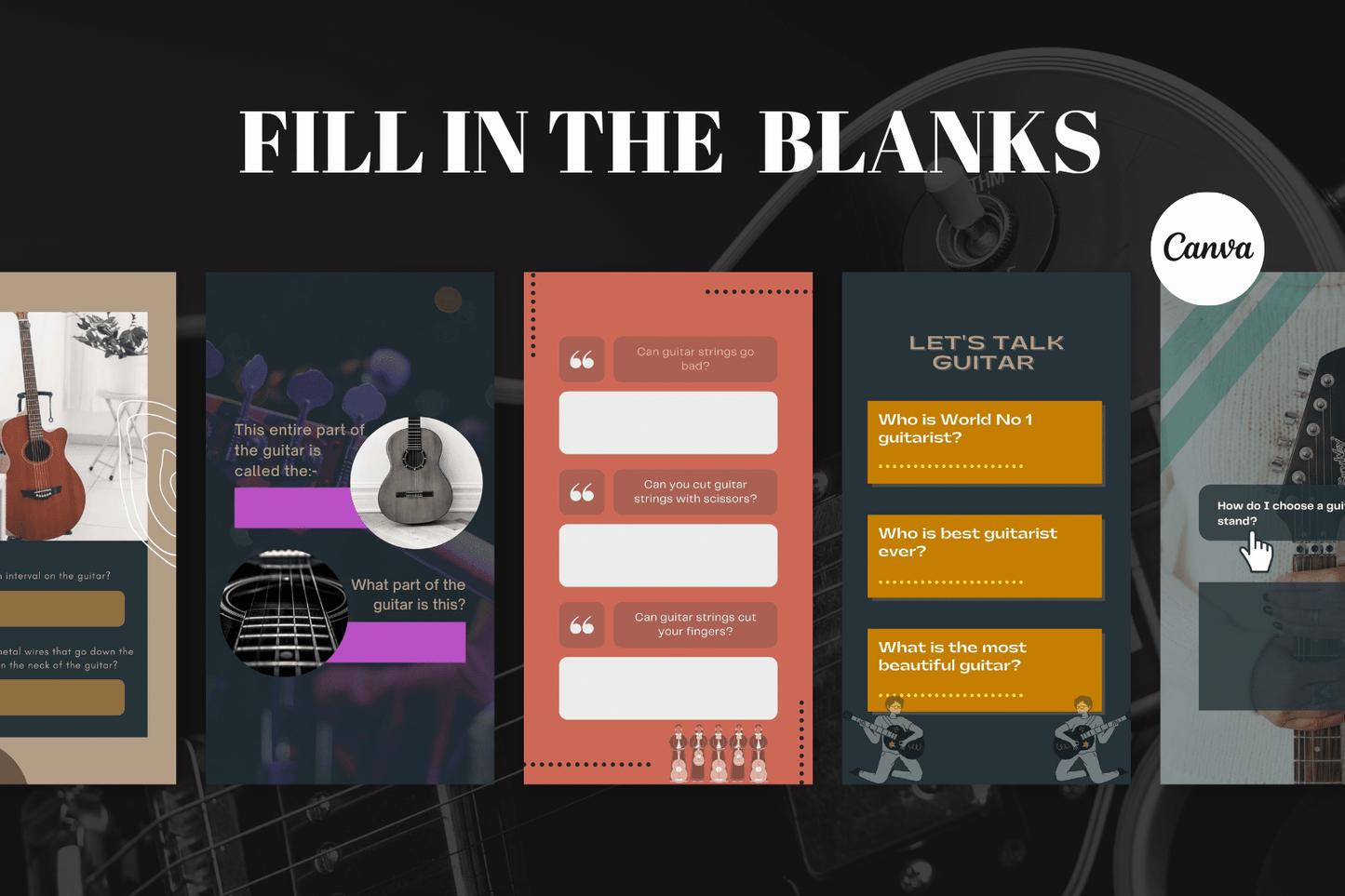 400 Gitaar templates bundel