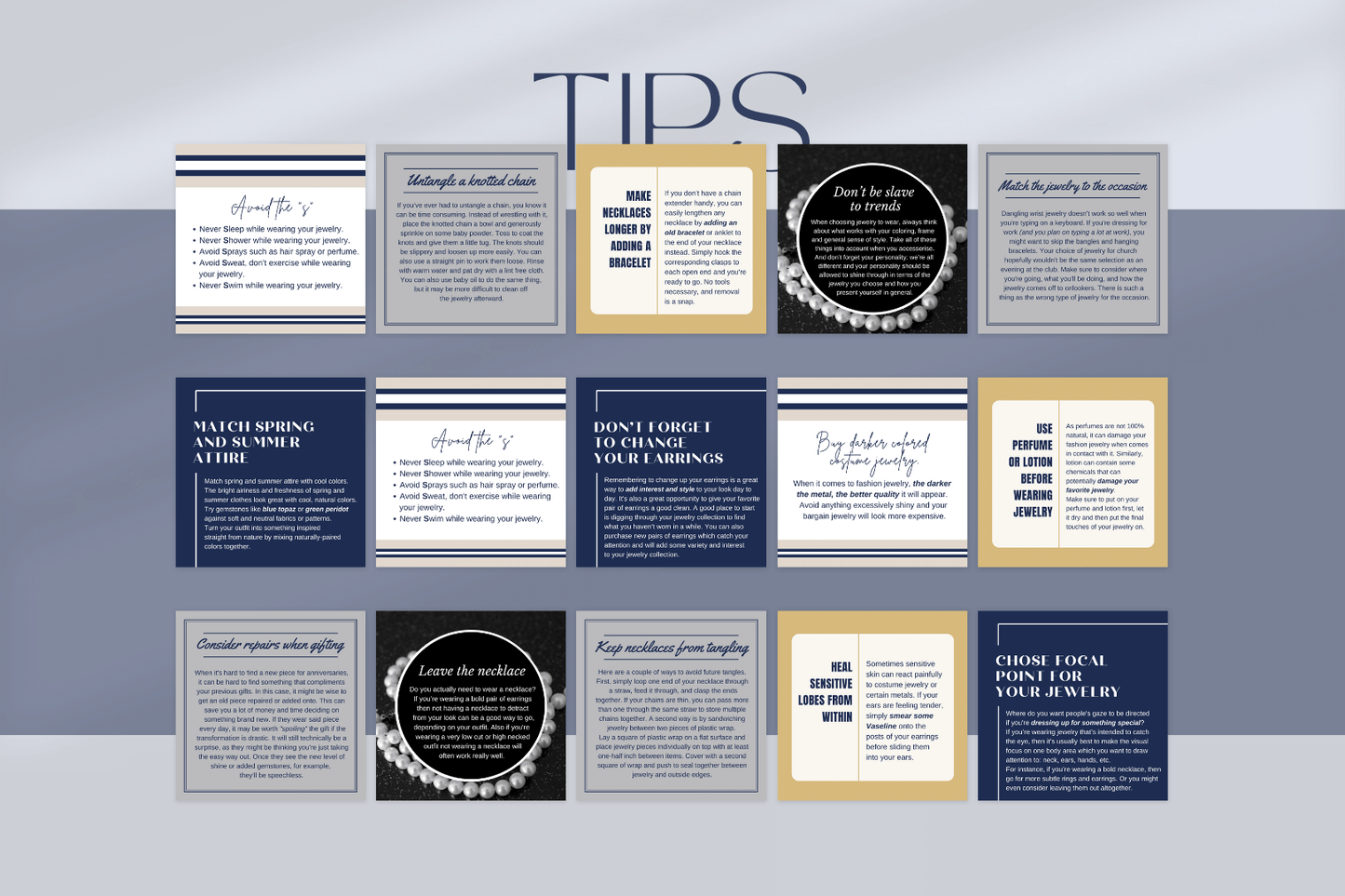 300 sieraden tempates