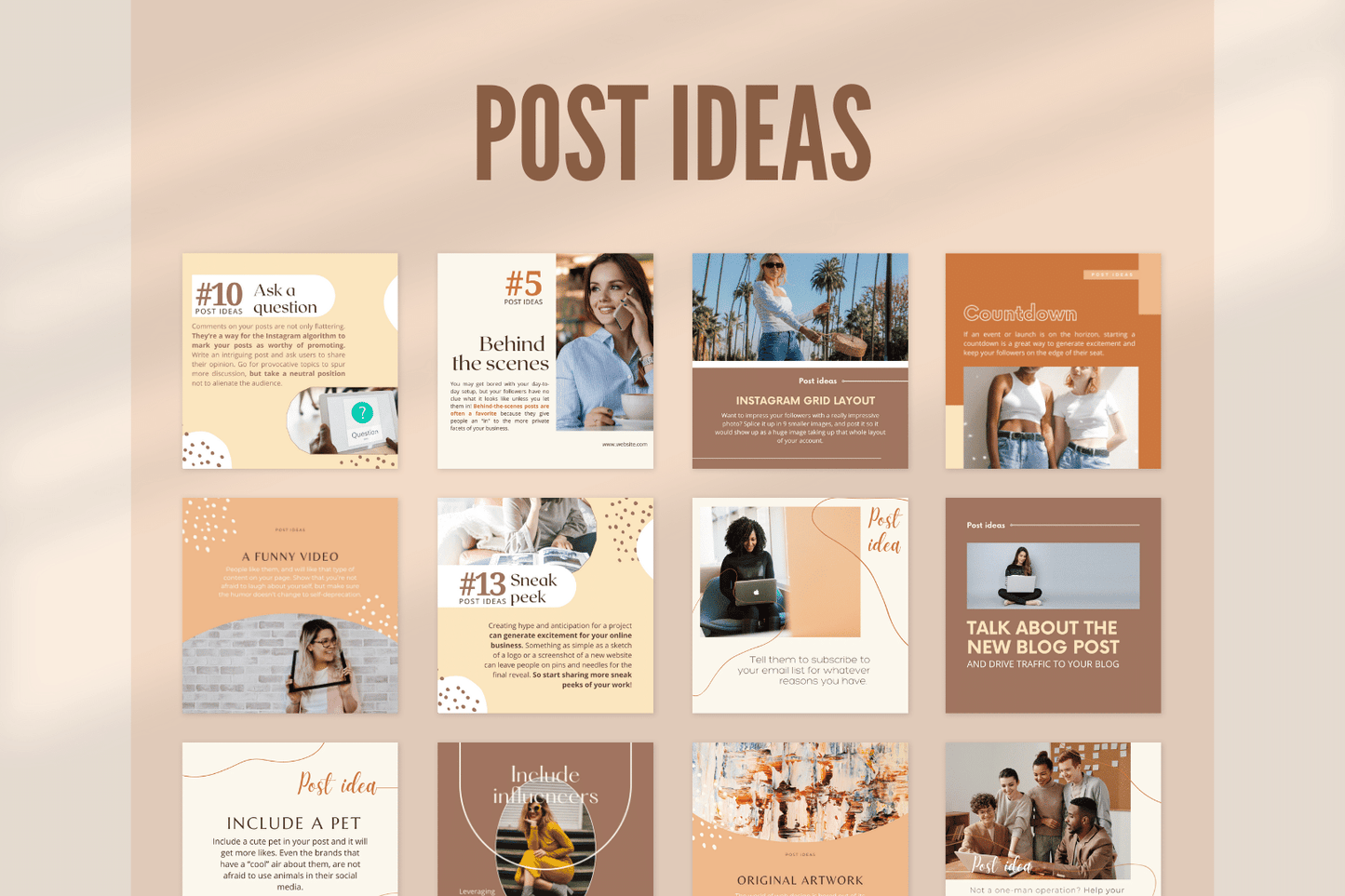 300 Social Media Manager templates