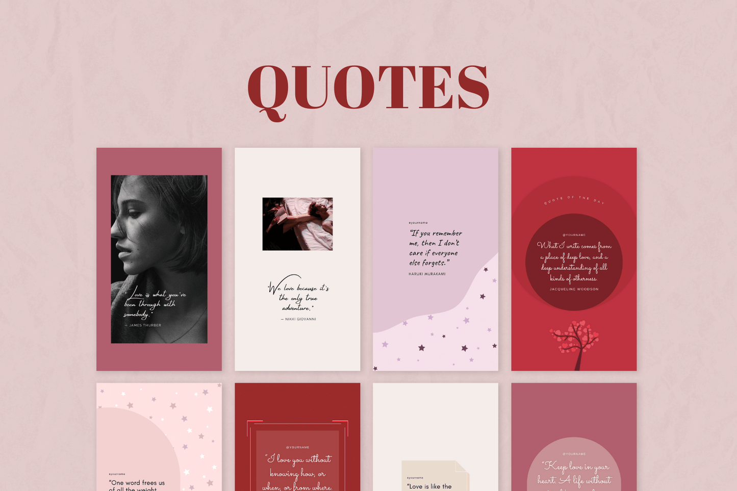 300 Liefdes- en Relatietemplates