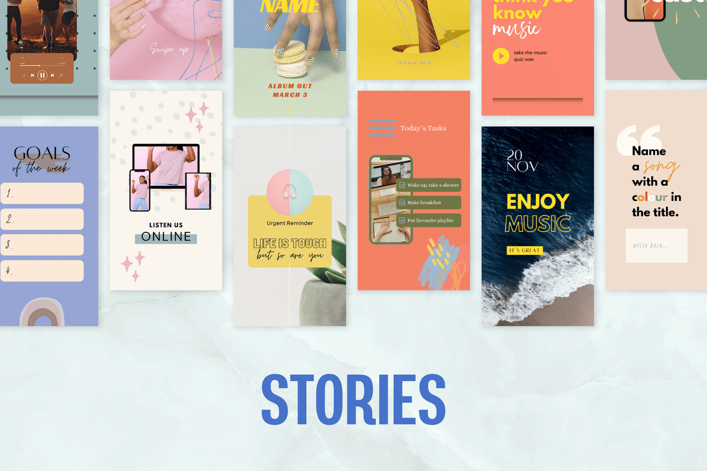 200 kant-en-klare templates voor de muziek business