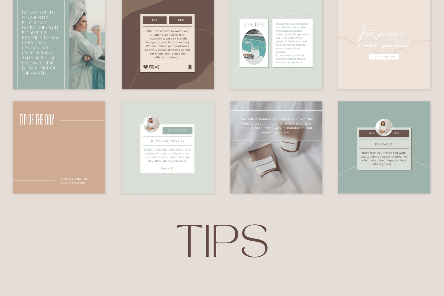 200 Spa en Wellness templates