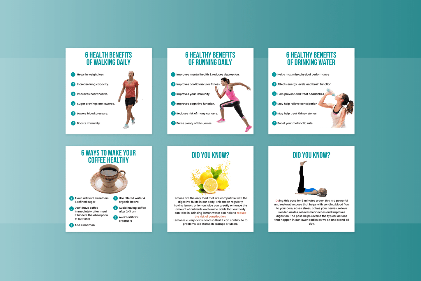 50 Infographics over evenwichtige voeding