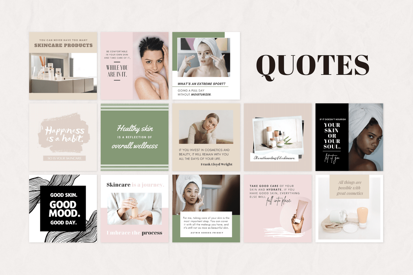 300 Cosmetica templates
