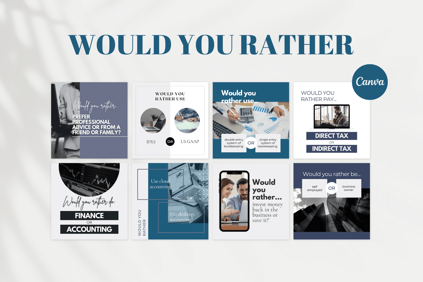 200 accounting templates