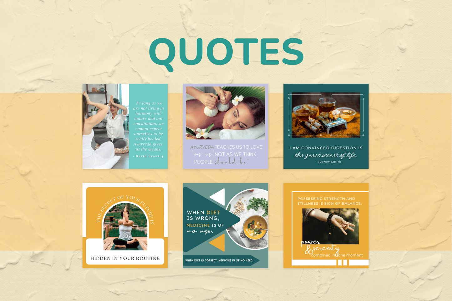 200 Ayurveda templates