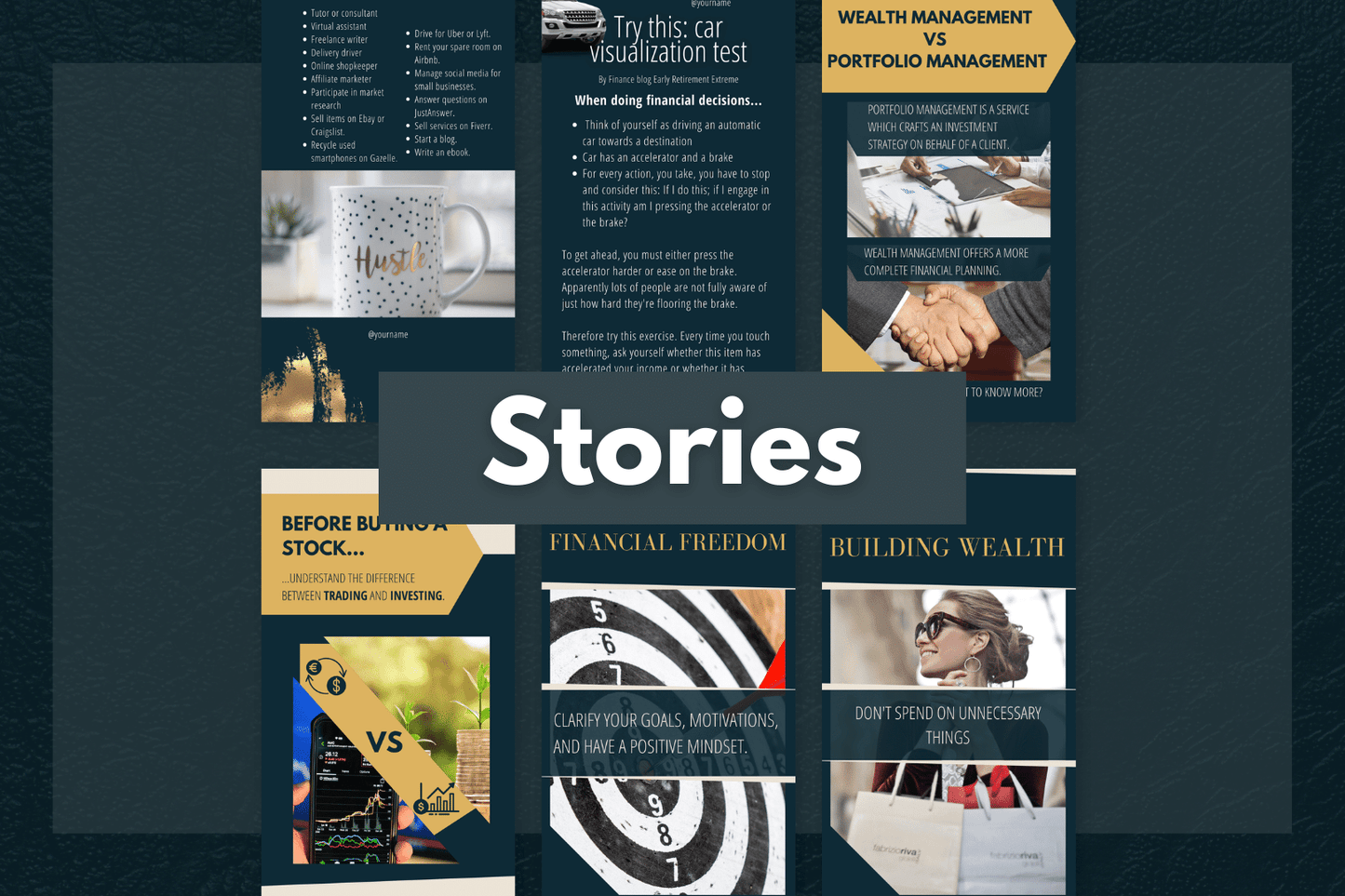 250 Ondernemen en Vermogen Templates