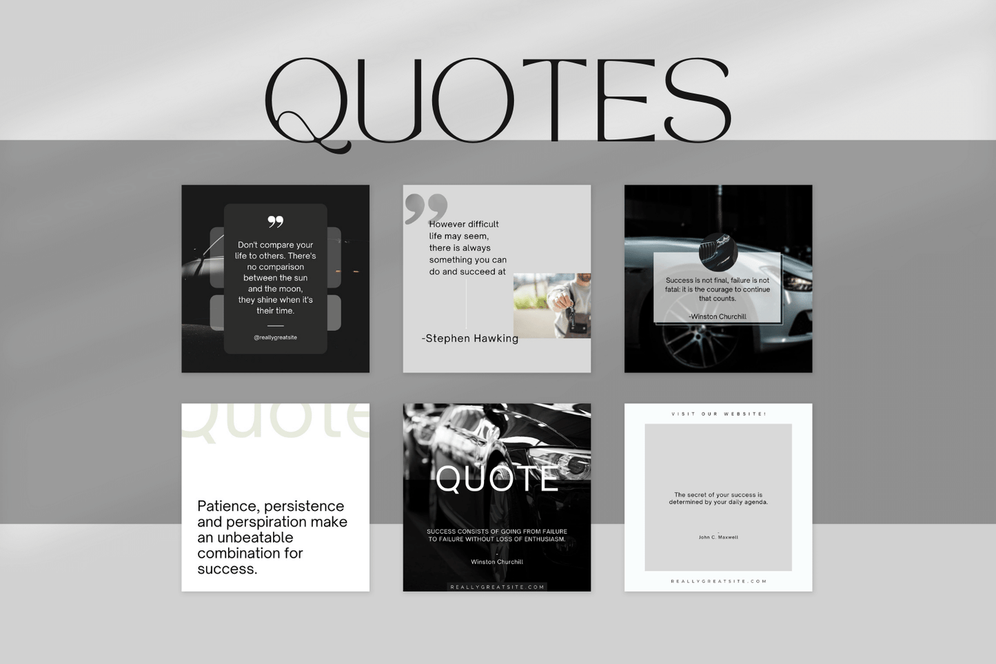 200 templates voor autodealers