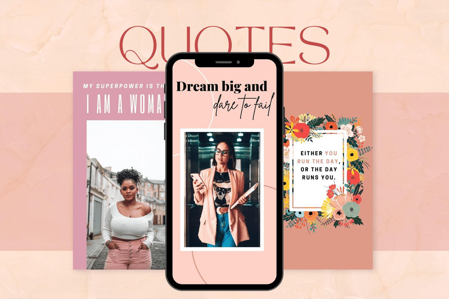 250 prachtige templates rond Vrouwelijk Leiderschap Vol. 2