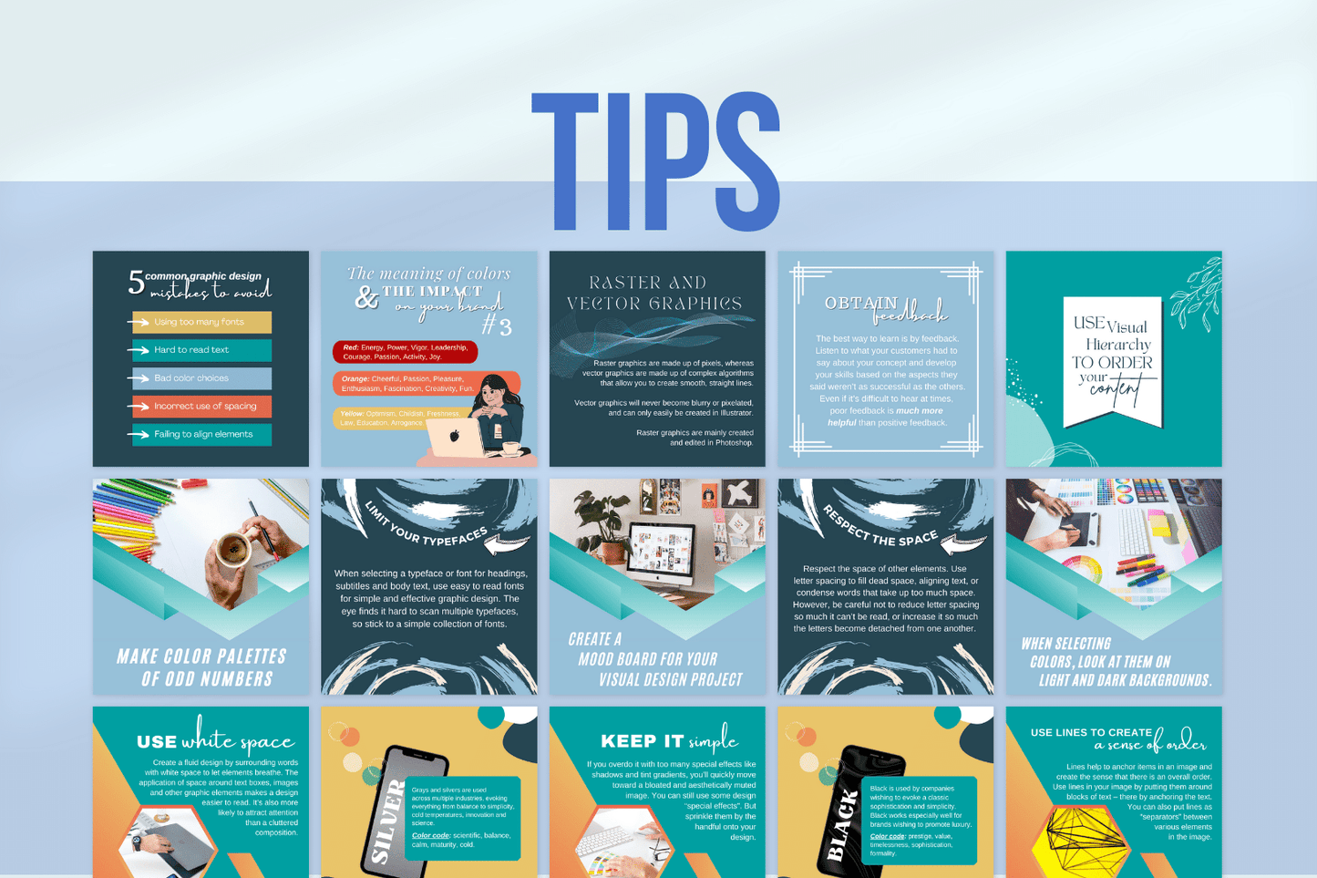 300 templates voor Grafisch Ontwerpers