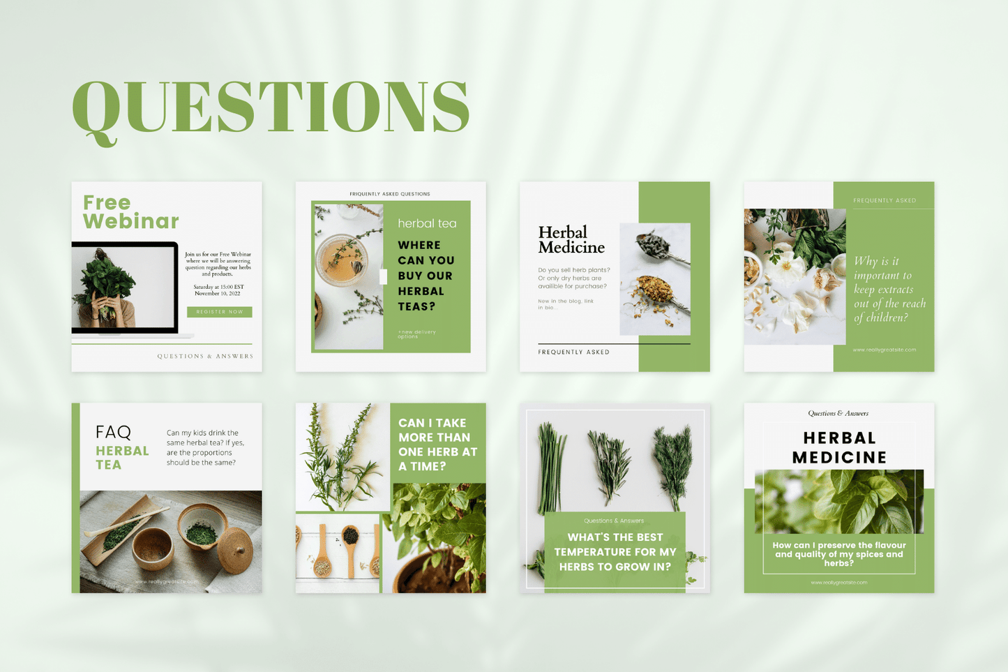 200 kruidengeneeskunde-templates