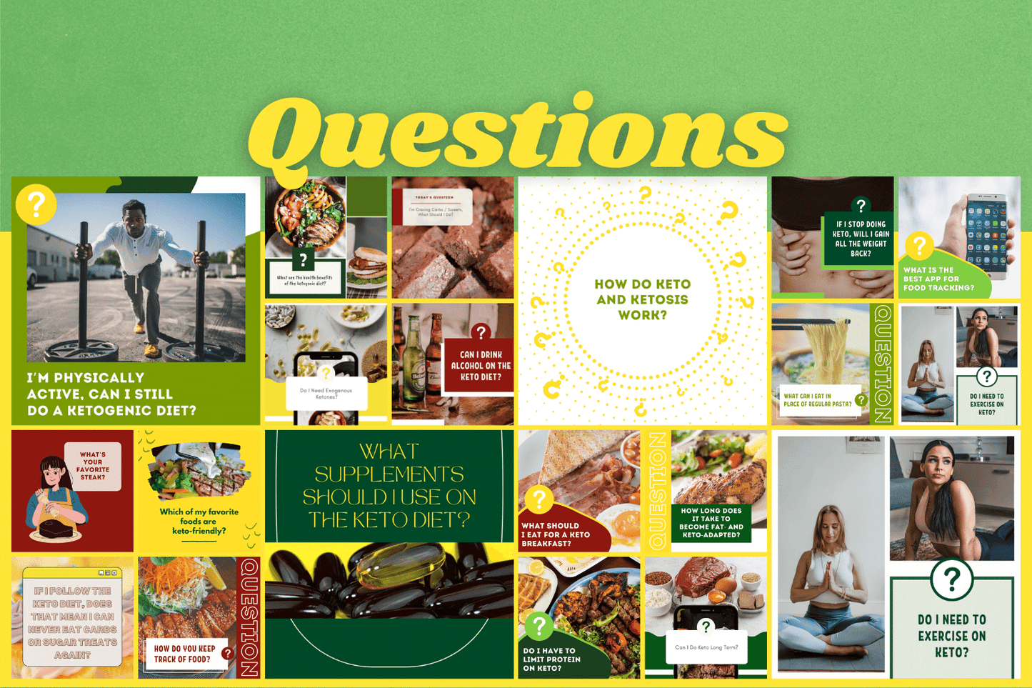 200 Keto-dieet templates