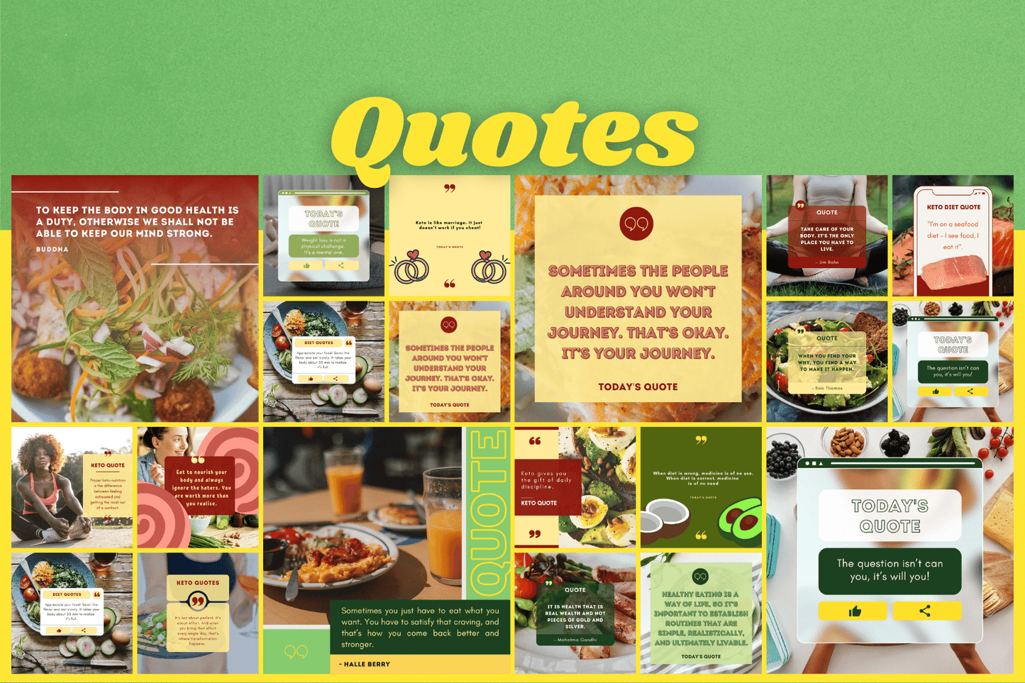 200 Keto-dieet templates