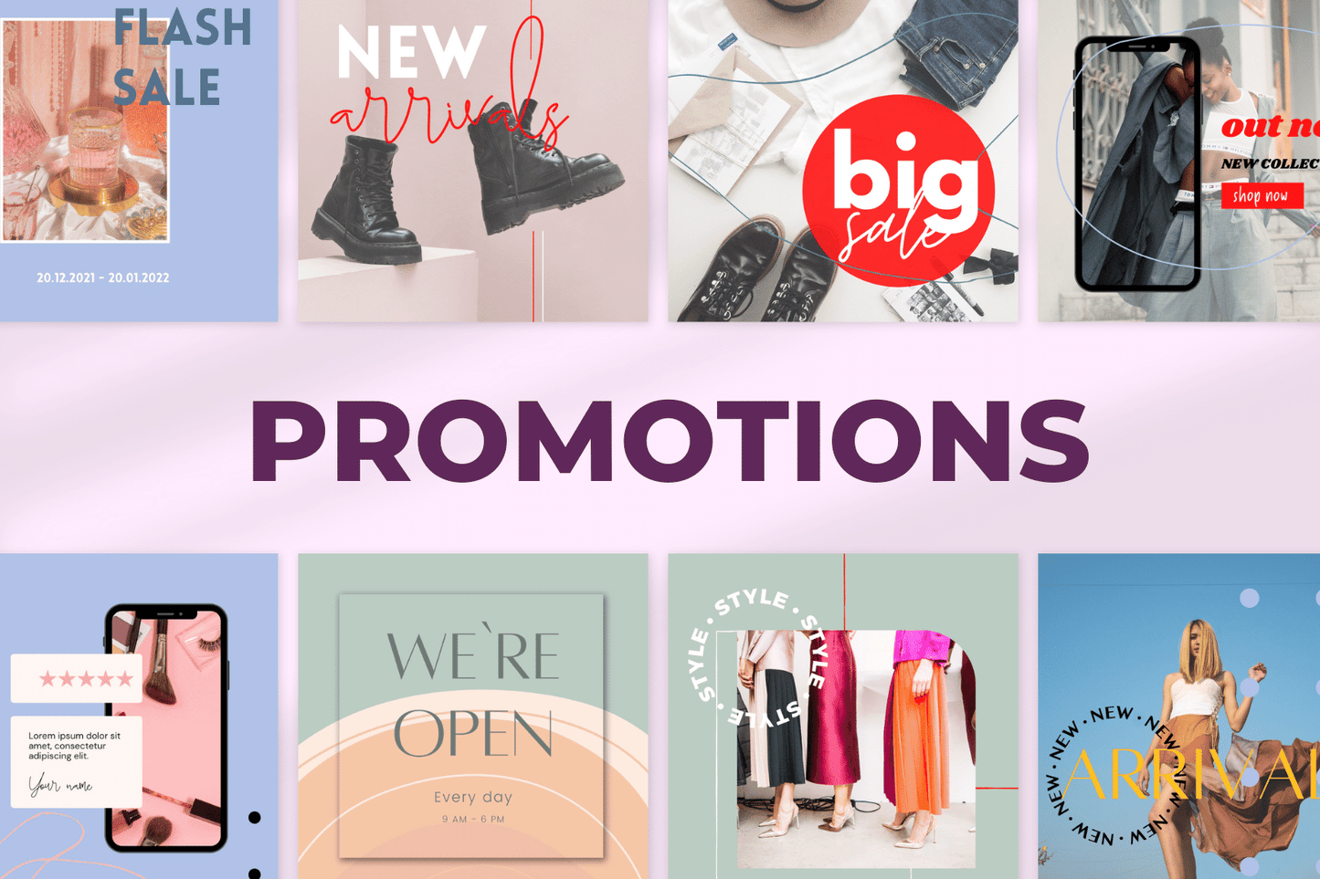 200 templates voor lokale winkeleigenaren