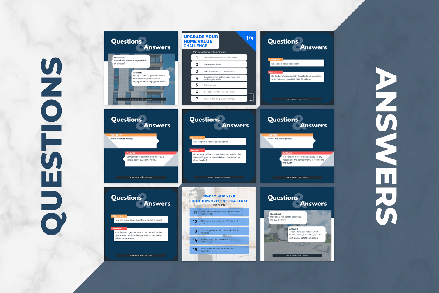 250 professionele vastgoed templates