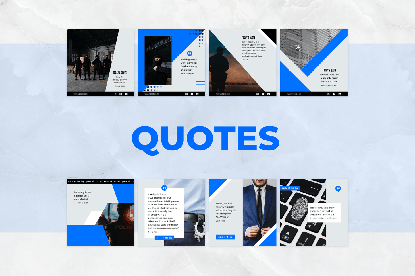 200 templates voor security- en beveiligingsdiensten