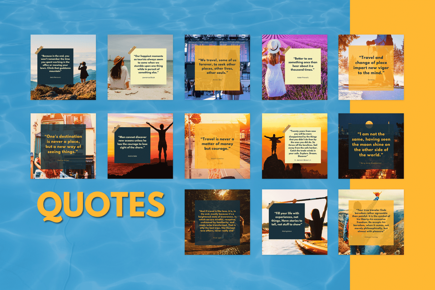 200 reis- en toerisme templates