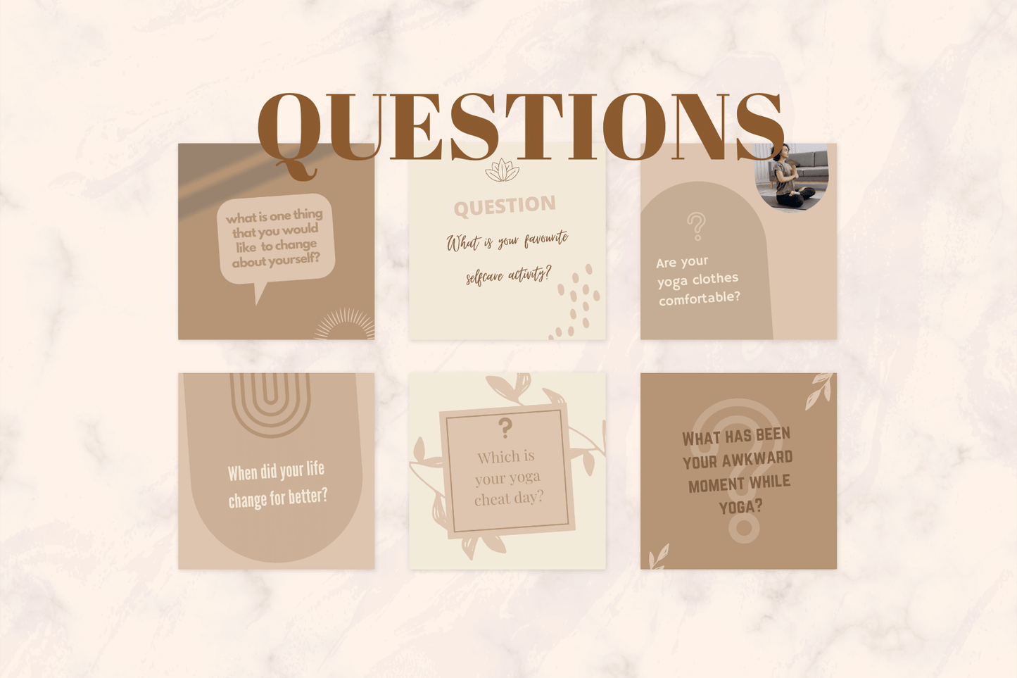 400 NIEUWE Yoga templates